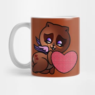 Dark Chocolate Kisses Mug